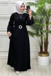 2760 Rumeysa Elbise Siyah