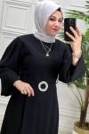 2760 Rumeysa Elbise Siyah