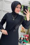 2769 Elbise Siyah