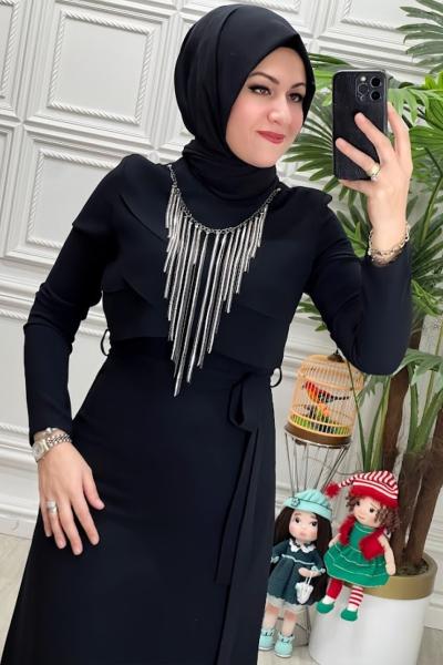 2811 Elbise Siyah