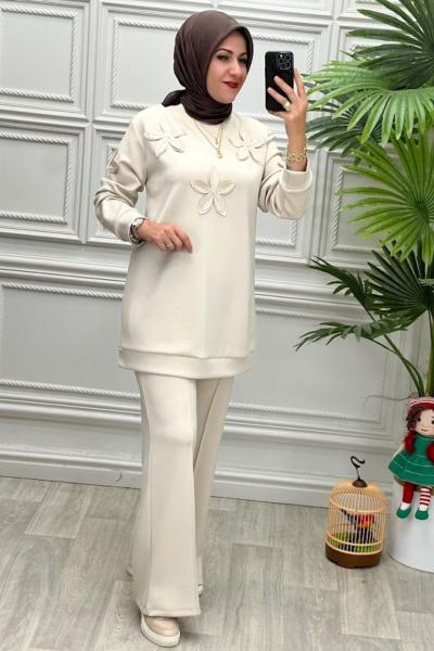 2821 İkili Takım  Taş Rengi