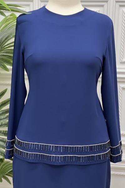 2832 Etekli Takım İndigo