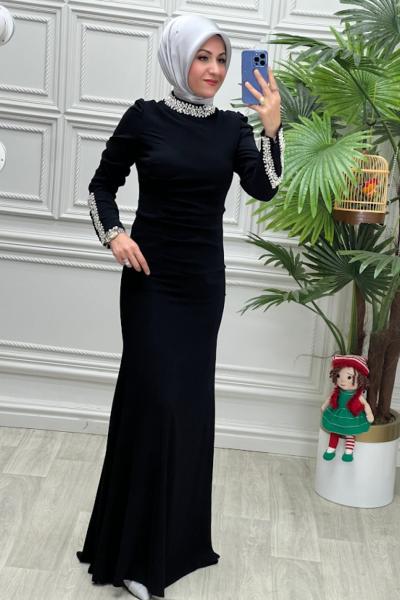 2850 Elbise Siyah