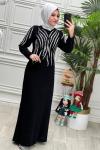 2859 Elbise Siyah