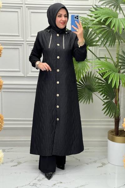 2901 Pardesü  Siyah