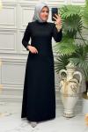 3001b Elbise Siyah