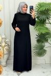 3014 Elbise Siyah