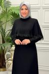 3020b Elbise Siyah