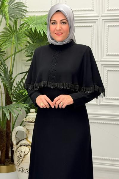 3020b Elbise Siyah