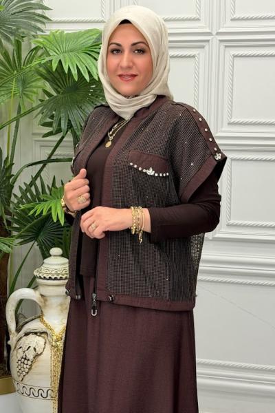3033B Takım Kahverengi