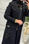 3036B Tunik Takım Siyah