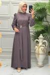 3054 Elbise Lila