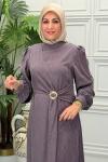 3054 Elbise Lila