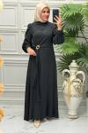 3054 Elbise Siyah