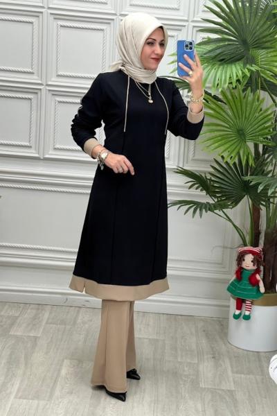 3083 Tunik Siyah
