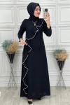 3101 Buğlem  Elbise Siyah