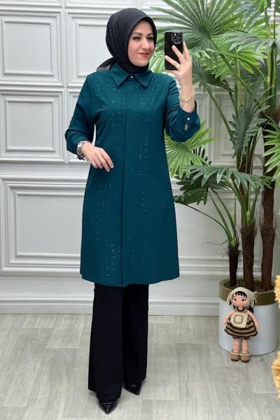 3105B Tunik Zümrüt