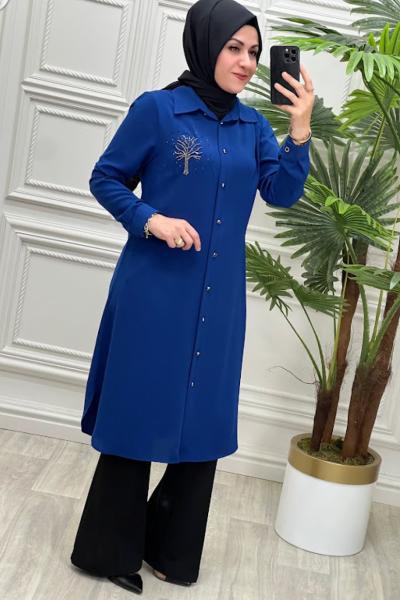 3107 Tunik İndigo