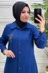 3107 Tunik İndigo