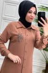 3107 Tunik Kahverengi