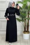 3119 Reyyan Elbise Siyah