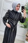 3122X Elbise Siyah