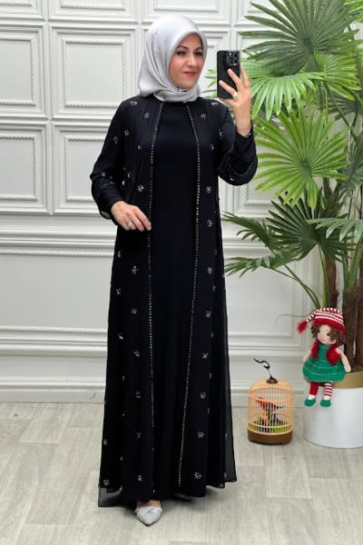 3132B Elbise Siyah