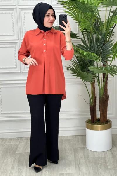 3134 Gömlek Turuncu