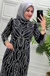 3140B Elbise  Siyah