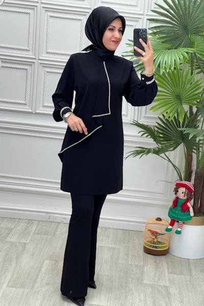 3152 Tunik Siyah