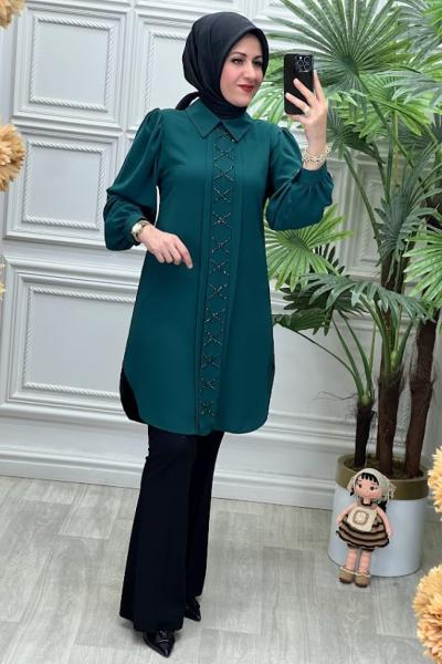 3154B Tunik Zümrüt