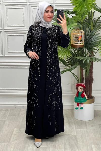 3155 Elbise Siyah