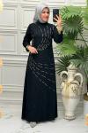 3163 Elbise Siyah