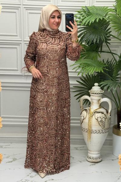 3170B Elbise Gold