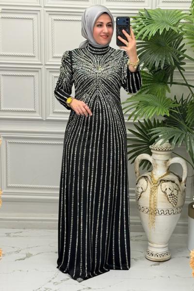 3189 Elbise Siyah