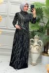3190 Elbise Siyah