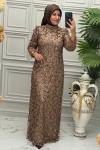 3192 Elbise Gold