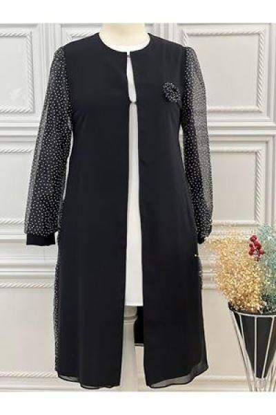 3304 Kolu Puanlı Organze Takım Diğer