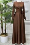 3366 Peri Elbise  Kahverengi