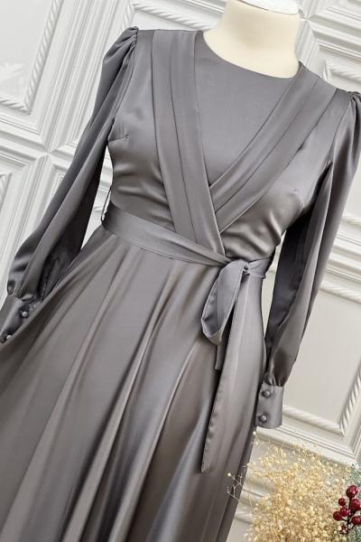 3367 Dilan Abiye Gri Gri