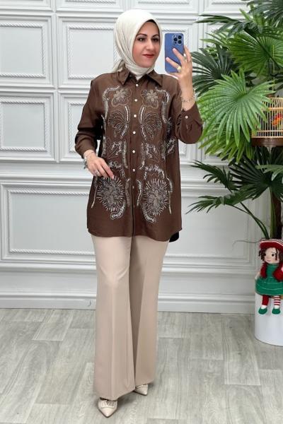 33852 Tunik Kahverengi