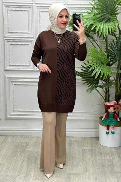 35022 Tunik Kahverengi