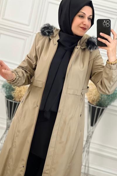 3805 Tam Boy Bondit Kaban  Taş Rengi