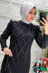 3920 Elbise Siyah