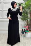 3973 Elbise Siyah