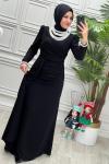 3973 Elbise Siyah