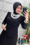 3973 Elbise Siyah