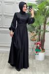 4062B Elbise Siyah