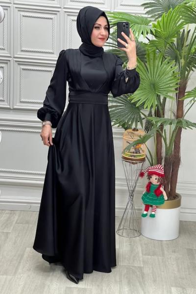 4062B Elbise Siyah