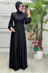 4062B Elbise Siyah